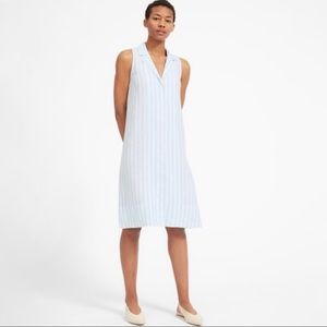 Everlane Linen Sleeveless Shirtdress